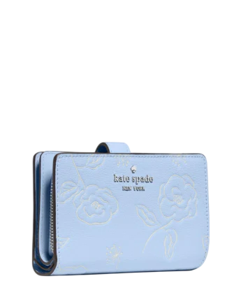 Kate Spade New York Floral Medium Bifold Wallet North Star