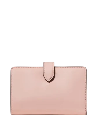 Kate Spade New York Floral Medium Bifold Wallet Rose Smoke
