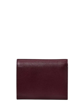 Kate Spade New York Floral Small L-zip Flap Wallet Grenache