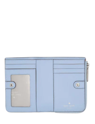 Kate Spade New York Floral Small L-zip Wallet North Star