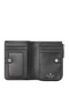 Kate Spade New York Floral Suede Small L-zip Wallet Black