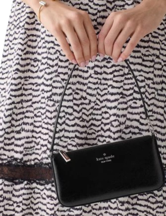 Kate Spade New York Gemini Convertible Wristlet Black