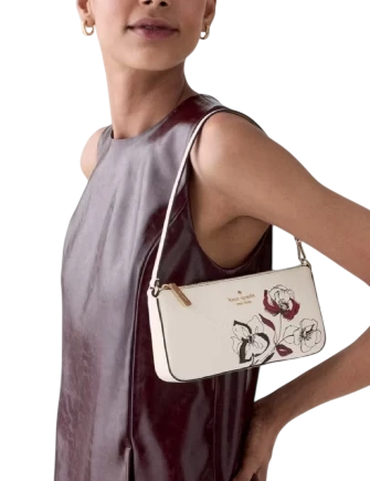 Kate Spade New York Gemini Floral Mini Bag Cream