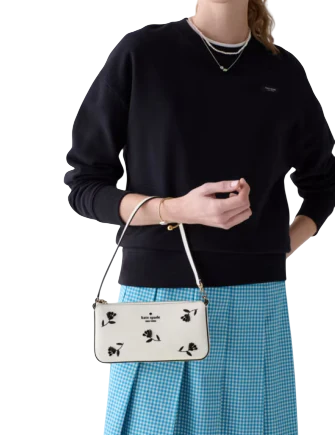Kate Spade New York Gemini Floral Mini Bag  Meringue 