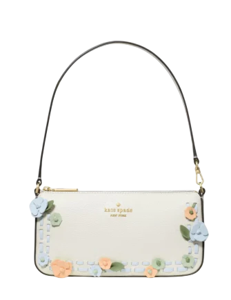 Kate Spade New York Gemini Floral Mini Bag  Meringue 
