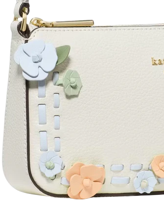 Kate Spade New York Gemini Floral Mini Bag  Meringue 