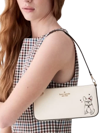 Kate Spade New York Gemini Lottie Frenchie Mini Bag Meringue