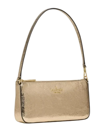 Kate Spade New York Gemini Metallic Mini Bag Gold