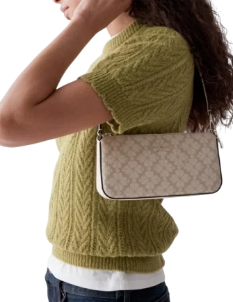 Kate Spade New York Gemini Mini Bag Dark Beige Moon Dust 