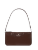 Kate Spade New York Gemini Shiny Leather Mini Bag Hot Fudge