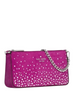 Kate Spade New York Gemini Studded Suede Mini Bag Beet