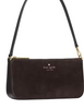 Kate Spade New York Gemini Suede Convertible Wristlet Hot Fudge