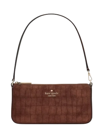 Kate Spade New York Gemini Suede Croc Mini Bag