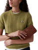 Kate Spade New York Gemini Suede Croc Mini Bag Chocolate Truffle