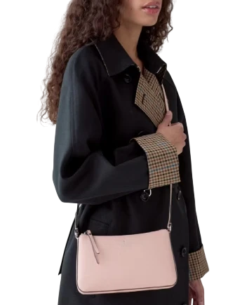 Kate Spade New York Ginnie Crossbody Bag Rose Smoke