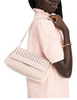 Kate Spade New York Grace Perforated Convertible Shoulder Bag Cream