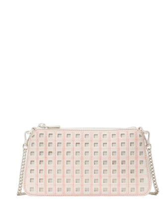 Kate Spade New York Grace Perforated Pochette Cream