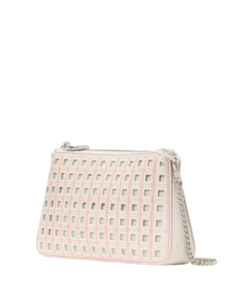 Kate Spade New York Grace Perforated Pochette Cream