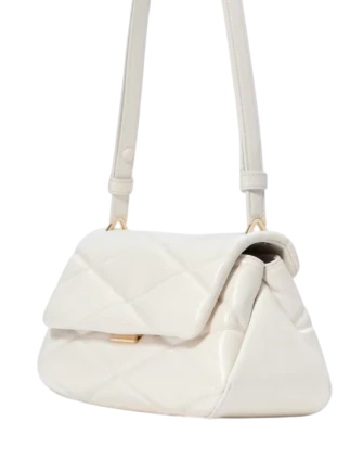 Kate Spade New York Grace Quilted Convertible Shoulder Bag Cream