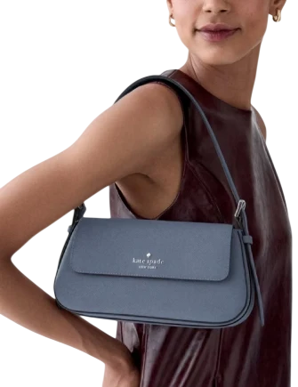 Kate Spade New York Gwen Shoulder Bag Cinder Grey