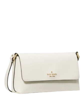 Kate Spade New York Gwen Textured Patent Crossbody Bag Meringue
