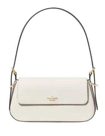 Kate Spade New York Gwen Textured Patent Shoulder Bag Meringue