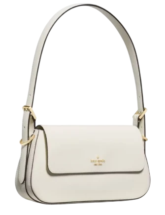 Kate Spade New York Gwen Textured Patent Shoulder Bag Meringue