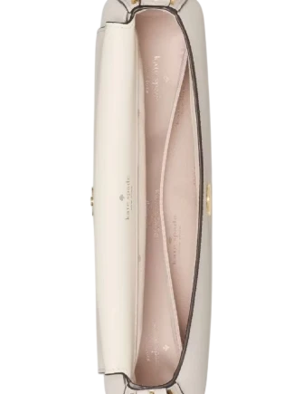 Kate Spade New York Gwen Textured Patent Shoulder Bag Meringue
