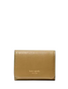 Kate Spade New York Halo Glazed Card Case Trifold Wallet Dried Thyme