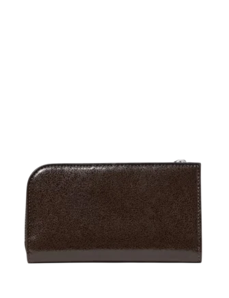 Kate Spade New York Halo Glazed Small Bifold Wallet Hot Fudge