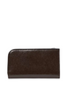 Kate Spade New York Halo Glazed Small Bifold Wallet Hot Fudge