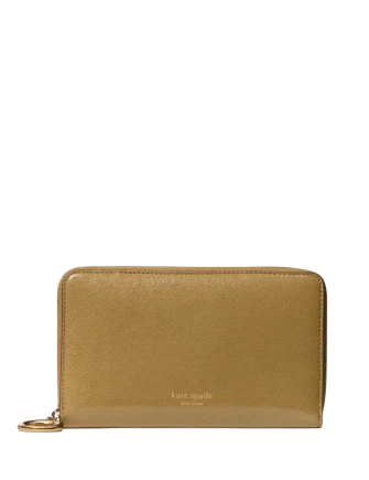 Kate Spade New York Halo Glazed Zip Around Wallet