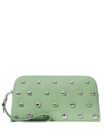 Kate Spade New York Halo Studded Wristlet Crisp Sage