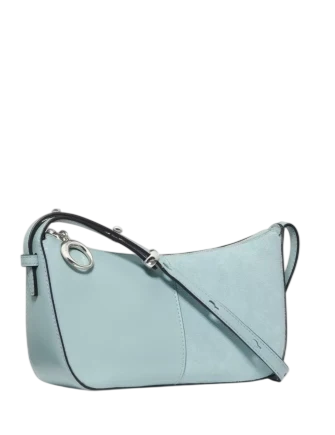 Kate Spade New York Halo Suede Crossbody Bag English Sea