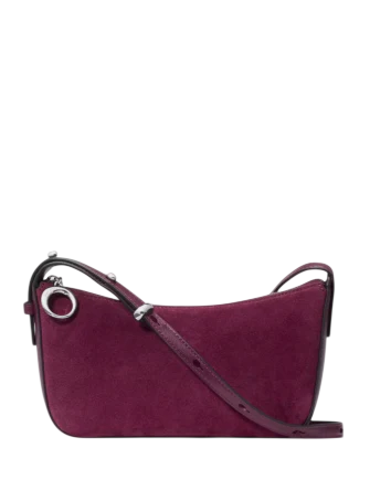 Kate Spade New York Halo Suede Crossbody Purple Agate