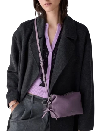 Kate Spade New York Hazel Bow Mini Camera Bag Purplept