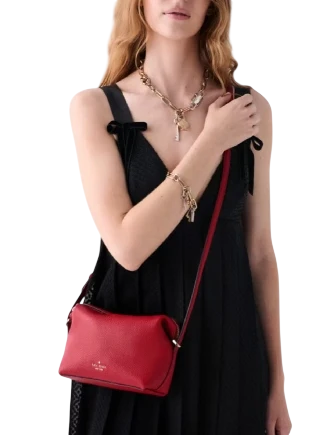 Kate Spade New York Hazel Mini Camera Bag Perfect Cherry 