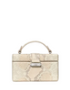Kate Spade New York Heirloom Snake Vanity Bag Natural