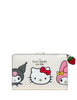 Kate Spade New York Hello Kitty And Friends X Kate Spade New York Medium Bifold Wallet Cream