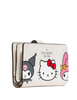 Kate Spade New York Hello Kitty And Friends X Kate Spade New York Medium Bifold Wallet Cream