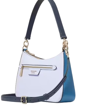 Kate Spade New York Hudson Colorblocked Convertible Crossbody  Pale Sapphirine 