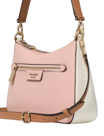 Kate Spade New York Hudson Colorblocked Convertible Crossbody Rose Smoke