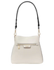 Kate Spade New York Hudson Colorblocked Pebbled Leather Shoulder Bag Parchment
