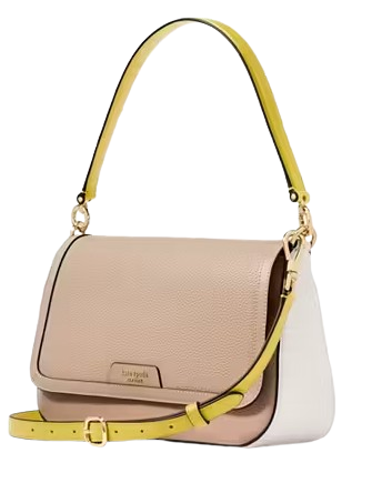 Kate Spade New York Hudson Convertible Flap Shoulder Bag  Timeless Taupe 