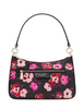 Kate Spade New York Hudson Fall Poppies Convertible Crossbody Black