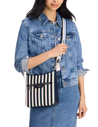 Kate Spade New York Hudson Large Messenger Crossbody Parisian Navy 