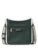 Kate Spade New York Hudson Pebbled Leather Large Messenger Crossbody Northern Pine
