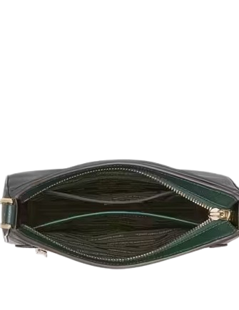 Kate Spade New York Hudson Pebbled Leather Large Messenger Crossbody Northern Pine