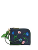 Kate Spade New York In The Garden Card Case Wristlet Parisian Navy