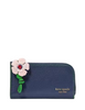Kate Spade New York In The Garden Small Slim Bifold Wallet Parisian Navy